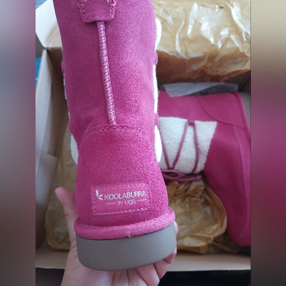 💗UGG Koolaburra by UGG Unisex-Child Michon Short Fashion Boot Size Big 5 - Picture 13 of 13